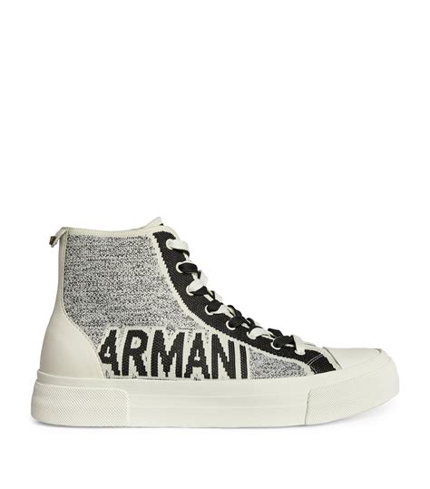 tenis emporio armani|armani high top sneakers men.